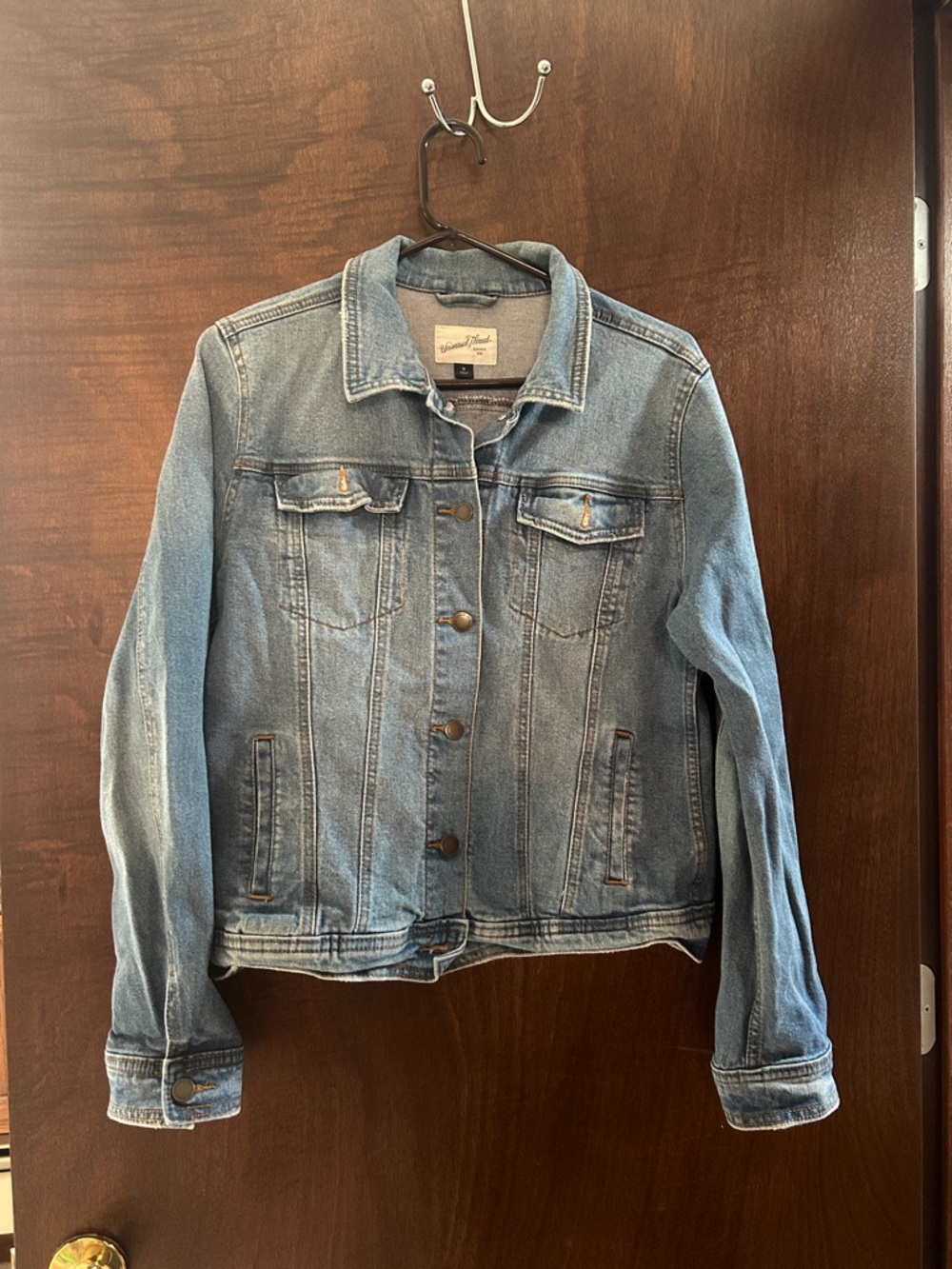Universal Thread Light Blue Denim Jacket for Women
